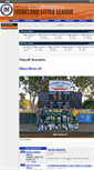 Mobile Screenshot of morelandlittleleague.org